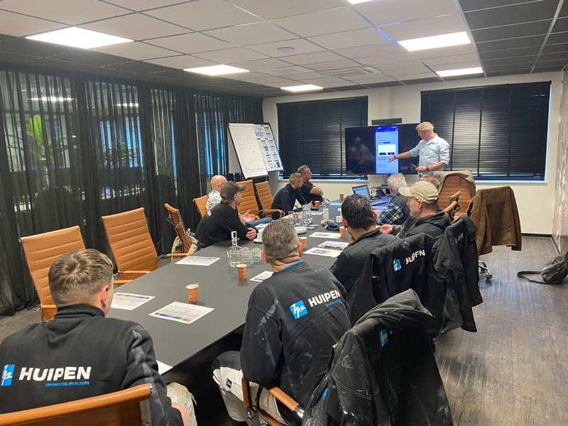 interactieve implementatie bij Huipen